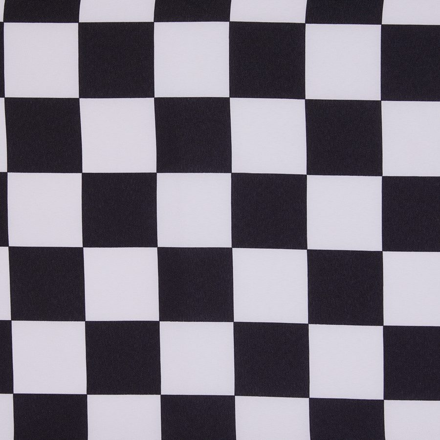 Specialty Black Racing Check tablecloth